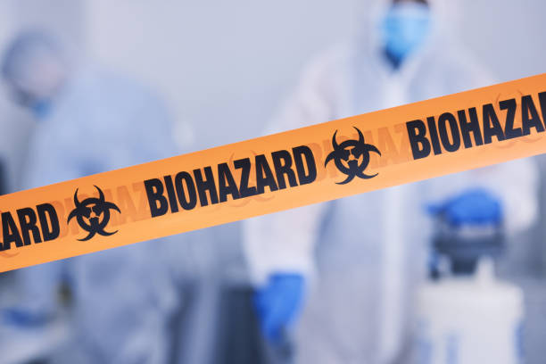 Professional Biohazard technician working in River Pines, CA
